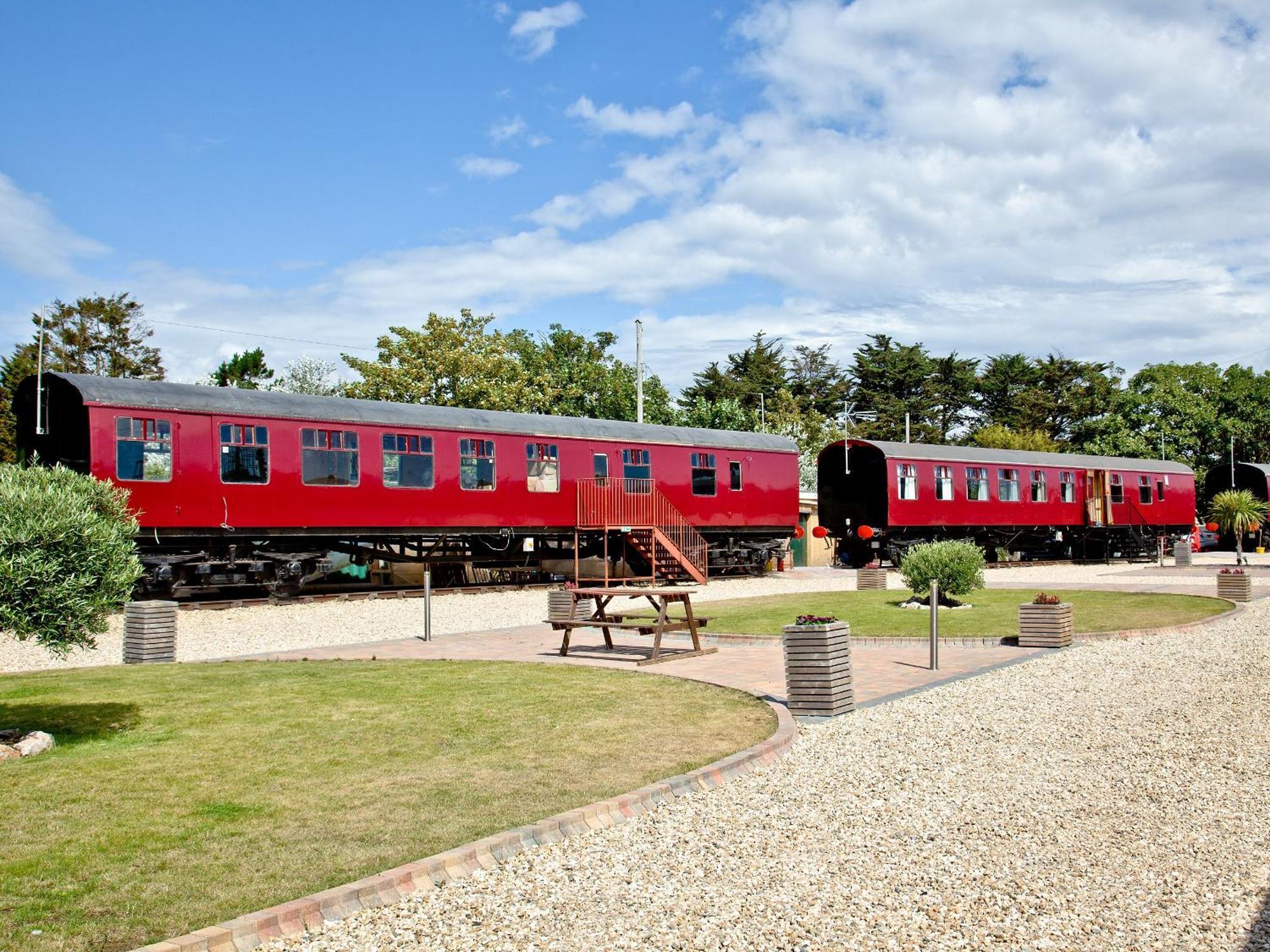 Brunel Boutique Railway Carriage 1 Dawlish Ngoại thất bức ảnh